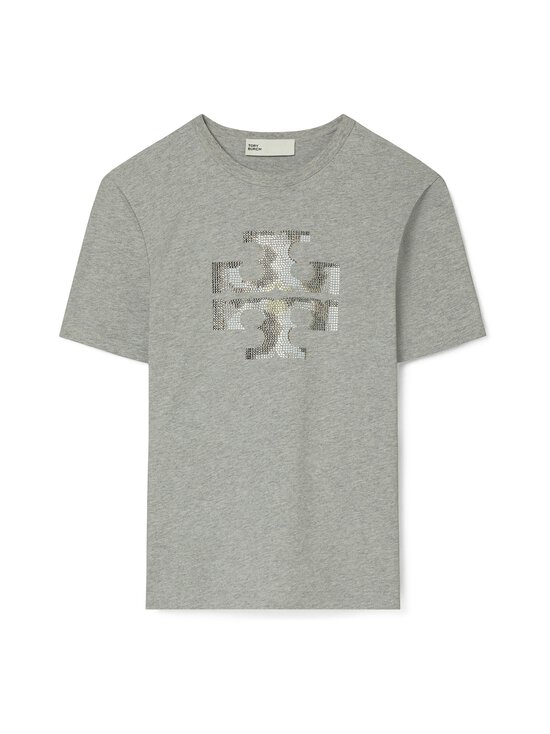 Tory Burch - Crystal Logo -paita - GRAY MELANGE - photo 1 Tory Burch - Crystal Logo -paita - GRAY MELANGE | Stockmann - photo 1