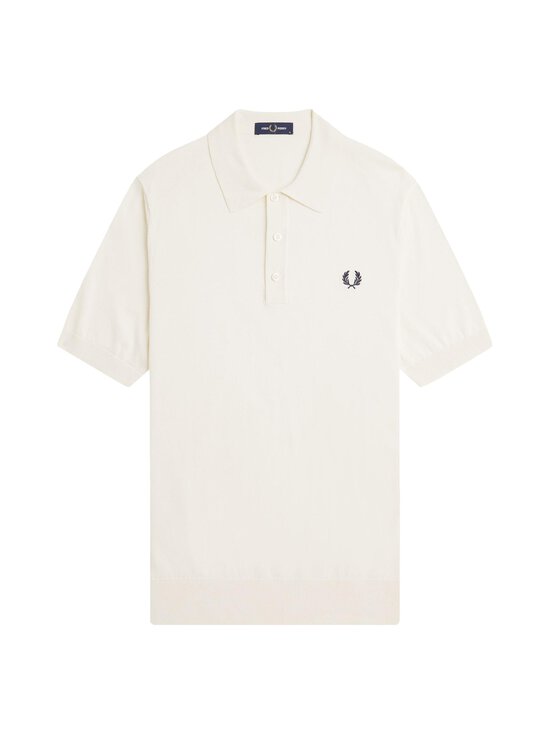 Fred Perry - Cotton Knitted -pikeepaita - 560 ECRU - photo 1 Fred Perry - Cotton Knitted -pikeepaita - 560 ECRU | Stockmann - photo 1