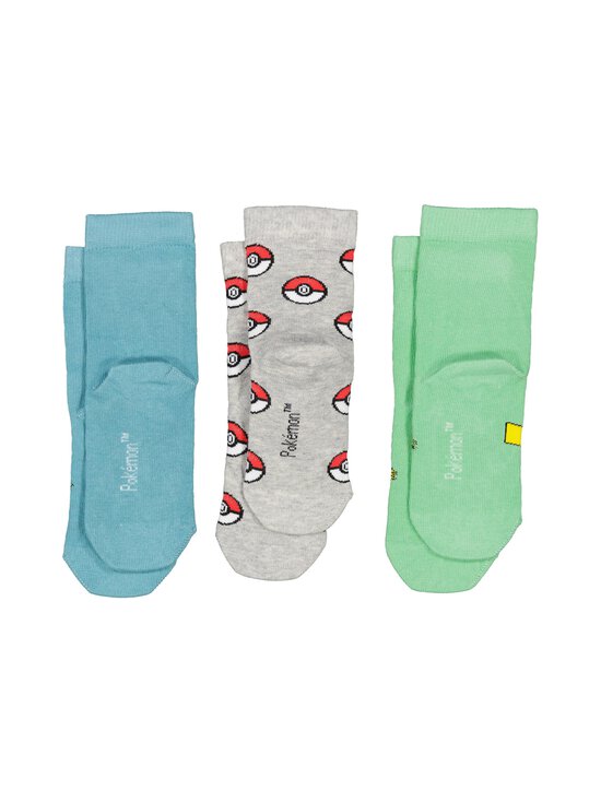 Lindex - Pokemon-sukat 3-pack - 8974 LIGHT DUSTY TURQUOISE - photo 2 Lindex - Pokemon-sukat 3-pack - 8974 LIGHT DUSTY TURQUOISE | Stockmann - photo 2