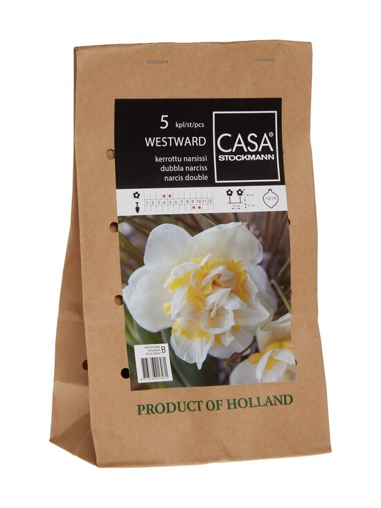 Casa Stockmann - Westward-kerrotun narsissin sipulit 5-pack - 9 - photo 1 Casa Stockmann - Westward-kerrotun narsissin sipulit 5-pack - 9 | Stockmann - photo 1