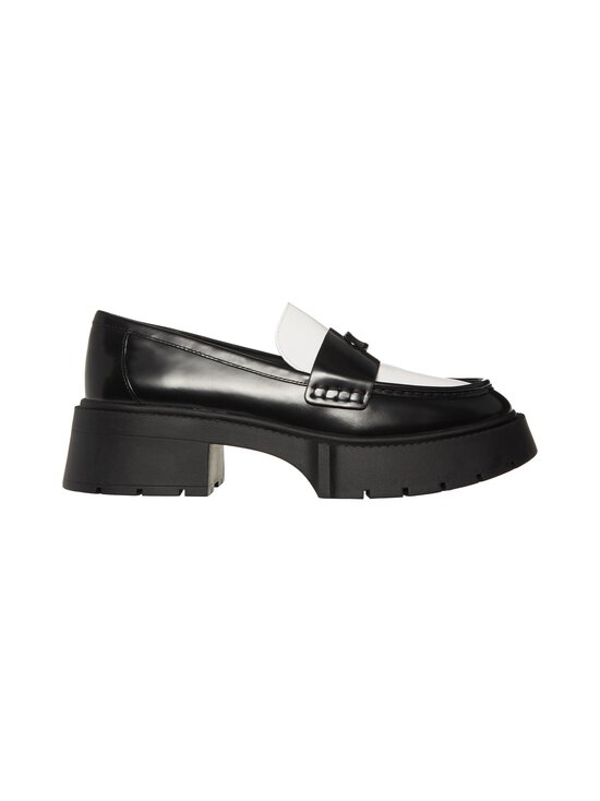 Coach - Leah Platforrm -nahkaloaferit - QRS BLACK/OPTIC WHITE - photo 1 Coach - Leah Platforrm -nahkaloaferit - QRS BLACK/OPTIC WHITE | Stockmann - photo 1